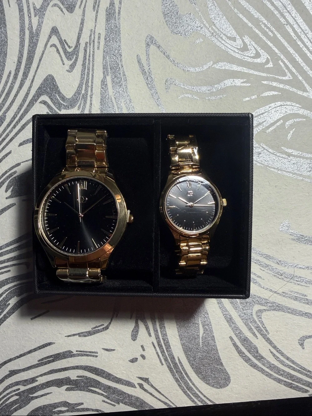 Grace Elizabeth His and Hers Boxed Matching Watch Set - NEW!